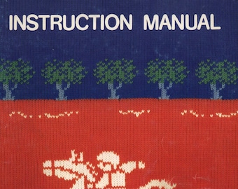 4-in-1 Brother kh910 910 breimachineboekbundel - Handleiding + Patroonhandleiding + Electroknit Patroonkaarten Vol 1+2 - ebook PDF Download