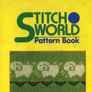 Stitch World 1 I Pattern Book - Pattens per macchine da maglieria vintage - Scheda perforata elettronica - Fair Isle - Download PDF ebook - 194 pagine