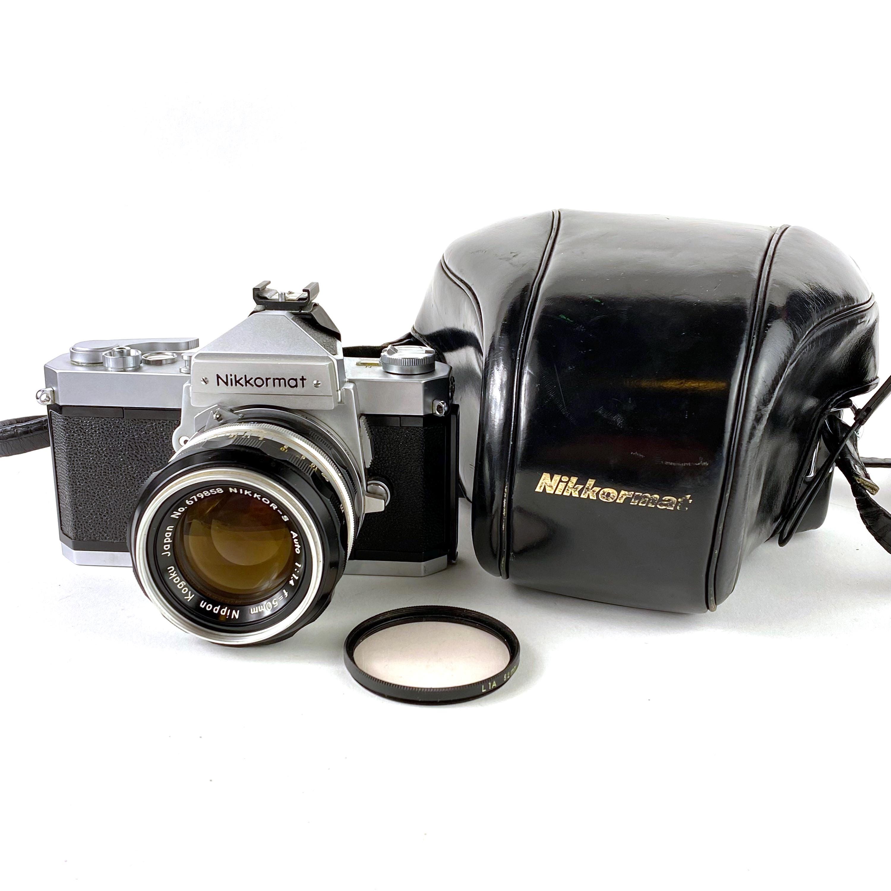 Nikkormat FTN Nikon Nikkor-s Auto 50mm 1.4 Nippon + Case + Battery