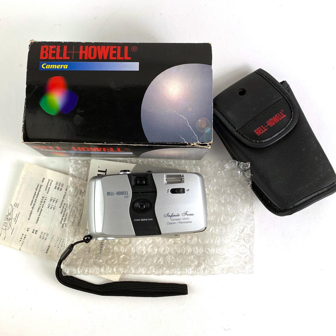 Bell & Howell Camera Point and Shoot Reloadable 35mm Film Camera