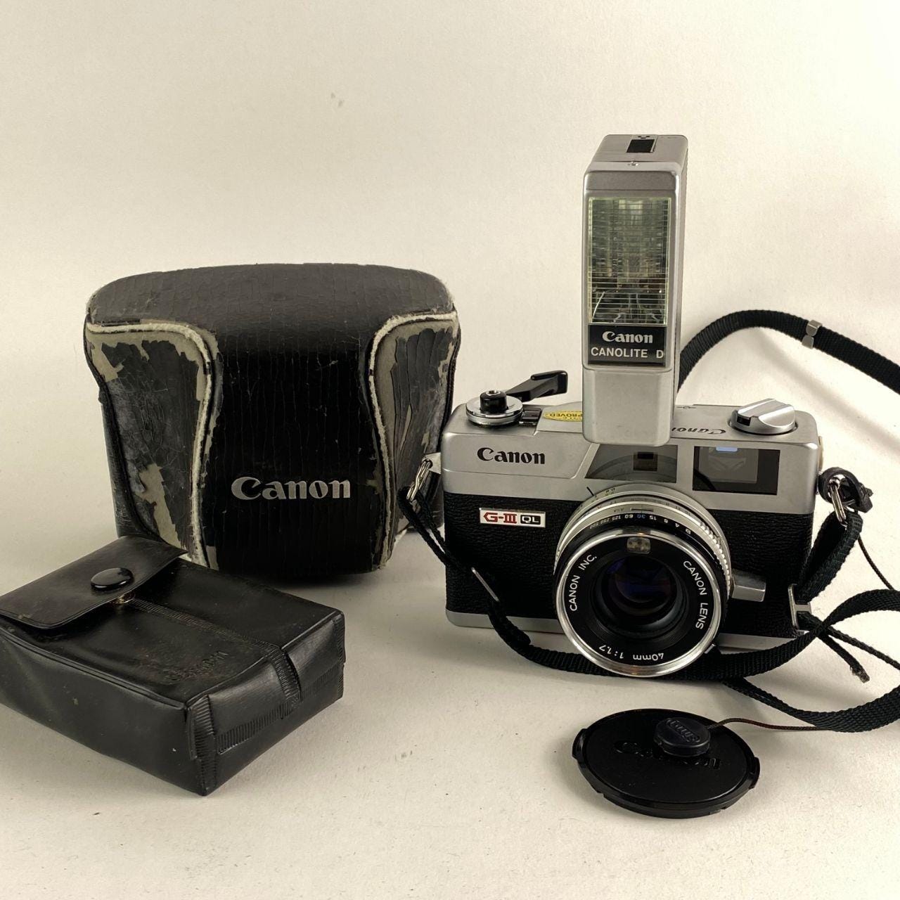 Vintage Canon Canonet QL17 GIII G3 40mm F/1.7 35mm Rangefinder