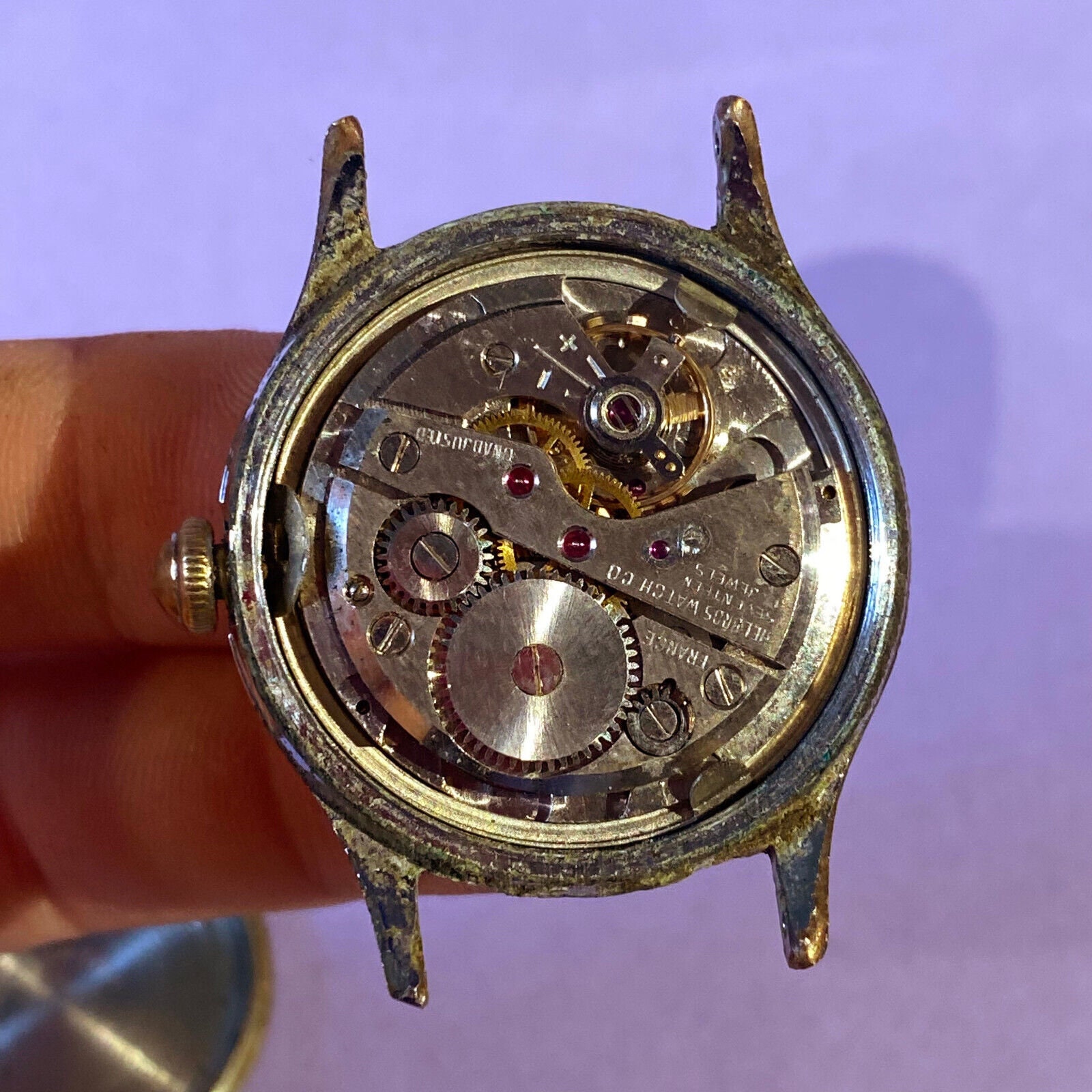 Helbros watch invincible 17 jewels sale