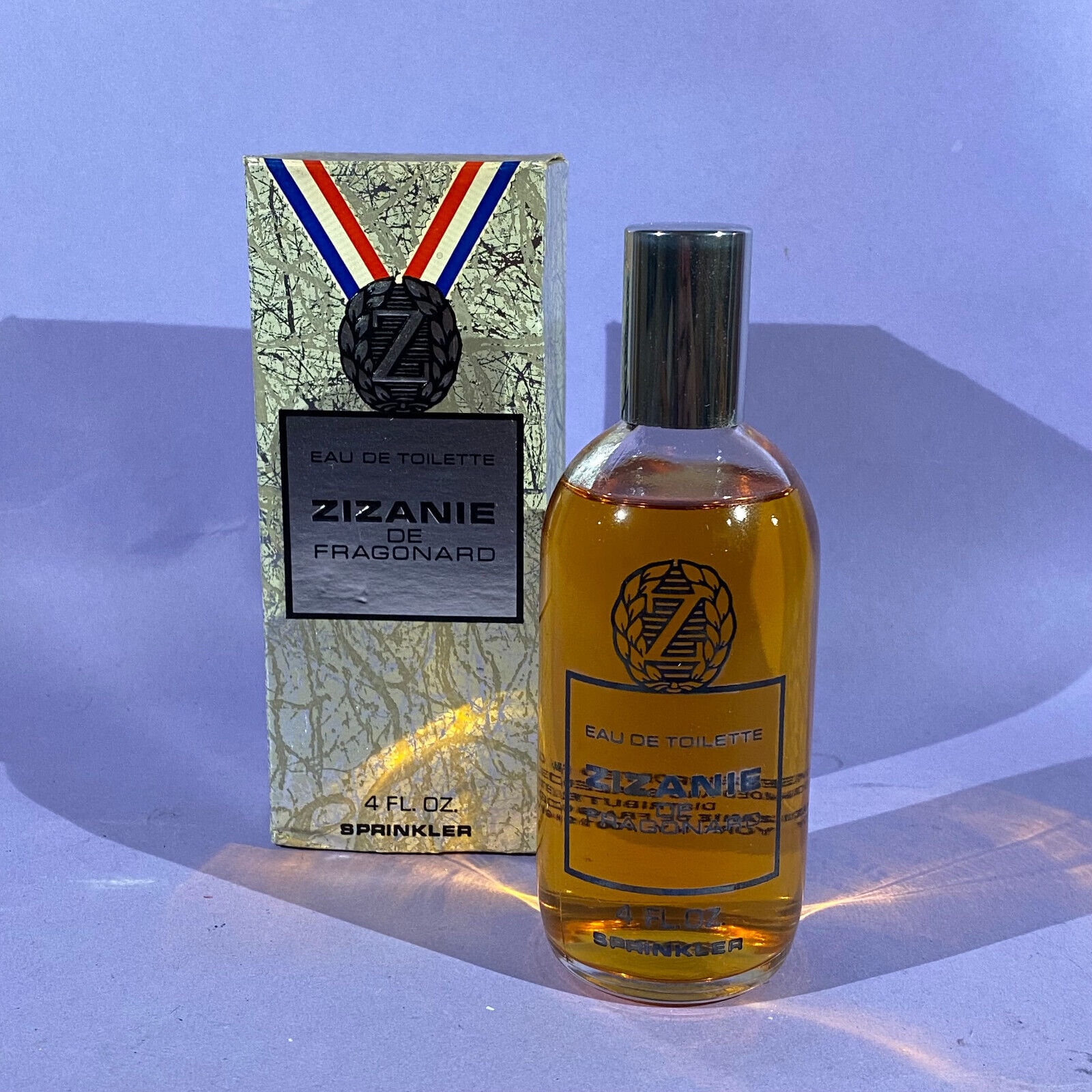 ビンテージPARFUMERIE FRAGONARD香水 Nib Vintage Zizanie De Fragonard 4 Oz Eau TOILETTE SPRINKLER
