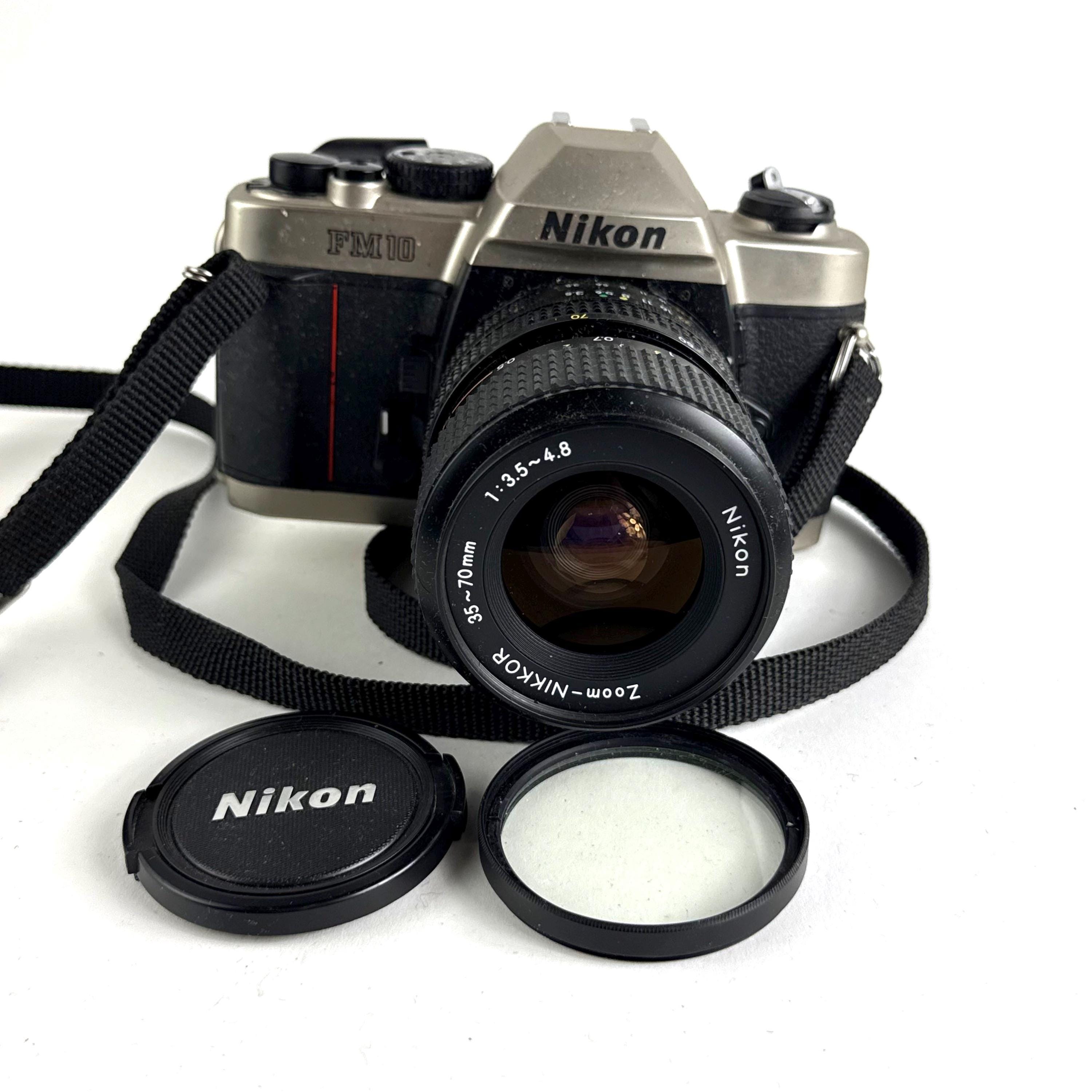 ケース付き Nikon ニコン FM10 レンズセット フィルムカメラ