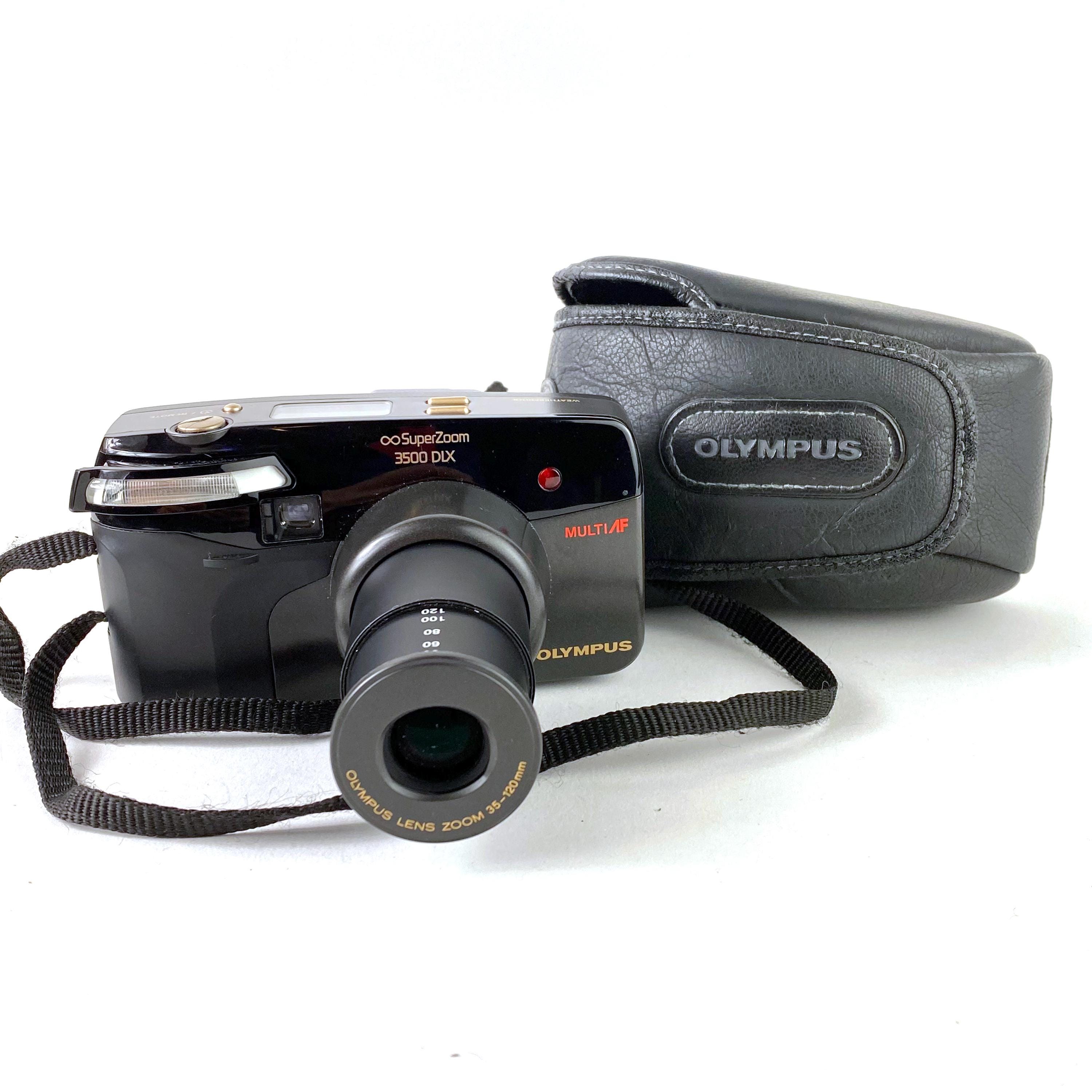 Olympus Super Zoom 3500 Dlx 35mm Point and Shoot Film Camera +