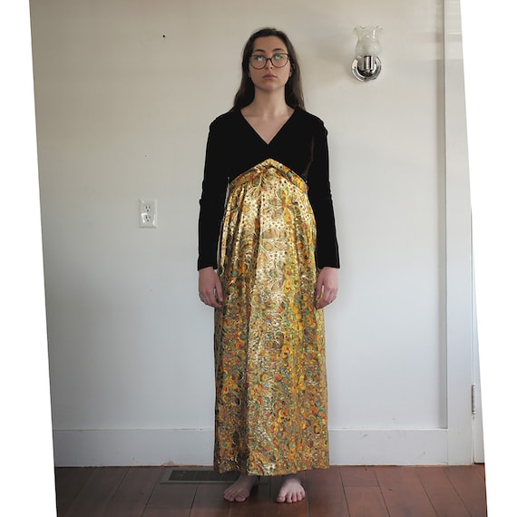 Vintage Crushed Velvet Authentic Handmade 60s Gust