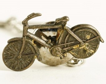 Vintage Bicycle Motorcycle Mini Tie Tac Pin