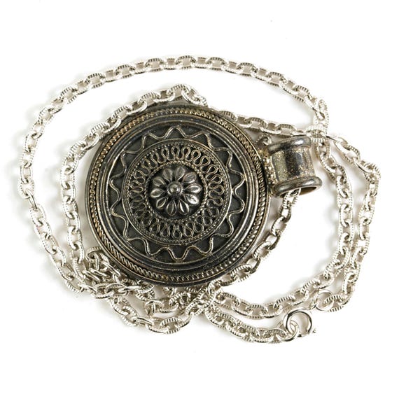 Vintage BIG Ornate Signed DP Doug Paulus  Sterlin… - image 1