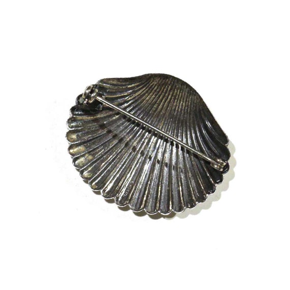 Vintage Sterling Sand Dollar Sea Shell Oyster Clam Shell Etsy France