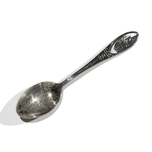 Vintage St. Augustine Florida Oldest House Sterling Silver Souvenir Spoon