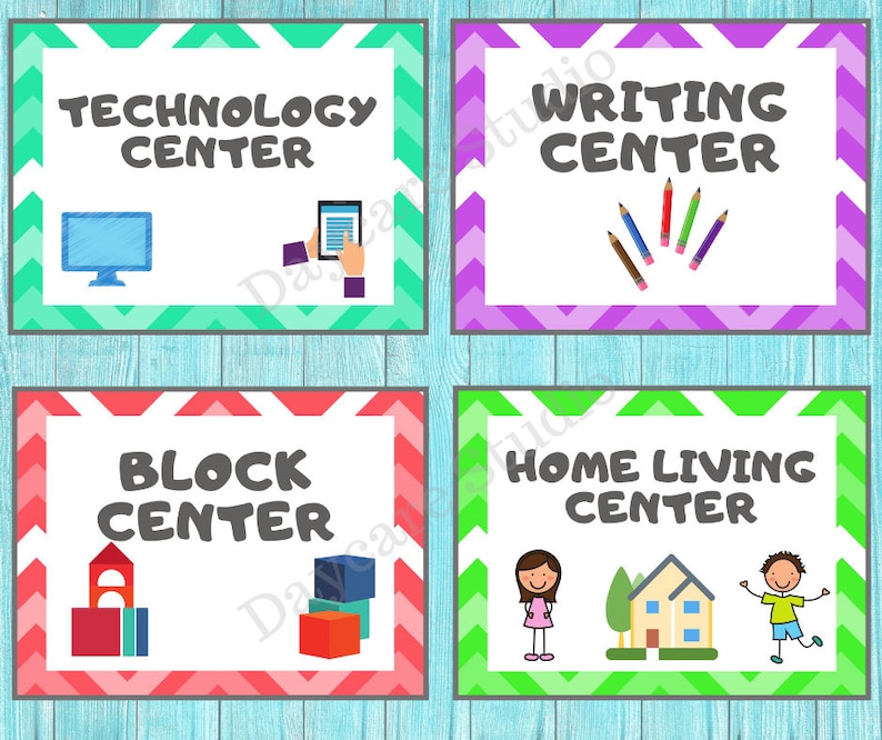 daycare-center-signs-childcare-printable-signs-for-preschool-etsy