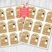 Christmas Gift Tags Printable / Holiday Snowman Gift Tags / - Etsy