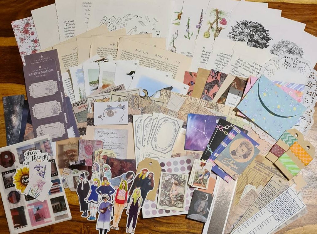 Large Journal Ephemera Pack Over 210 Items - Etsy