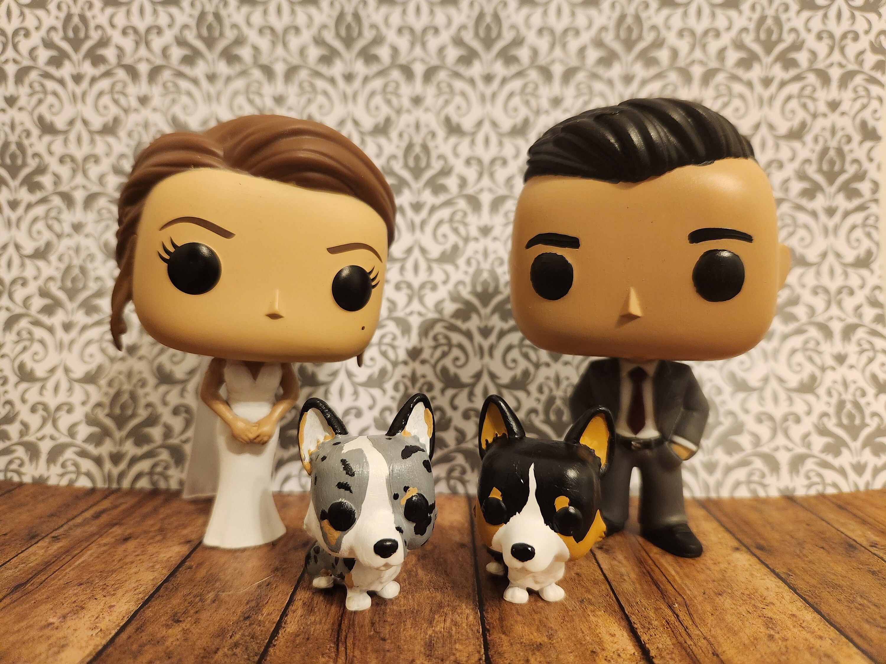 Cat Dog Pop Pet, Custom Funko Pop Pet, Custom Pop Pet Keychain