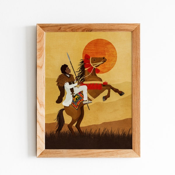 Modern Ethiopian Framed Wall Art Etsy