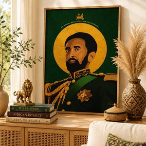 Haile selassie poster - Etsy 日本