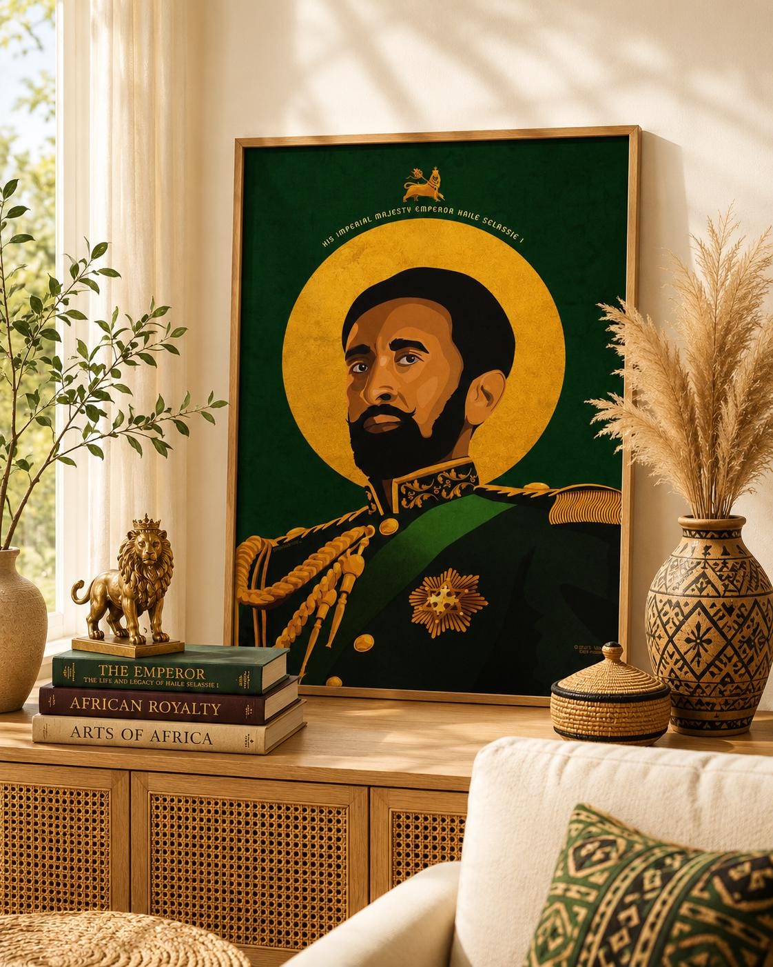 Haile selassie poster - Etsy 日本