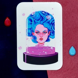 The Experiment Clear Sticker