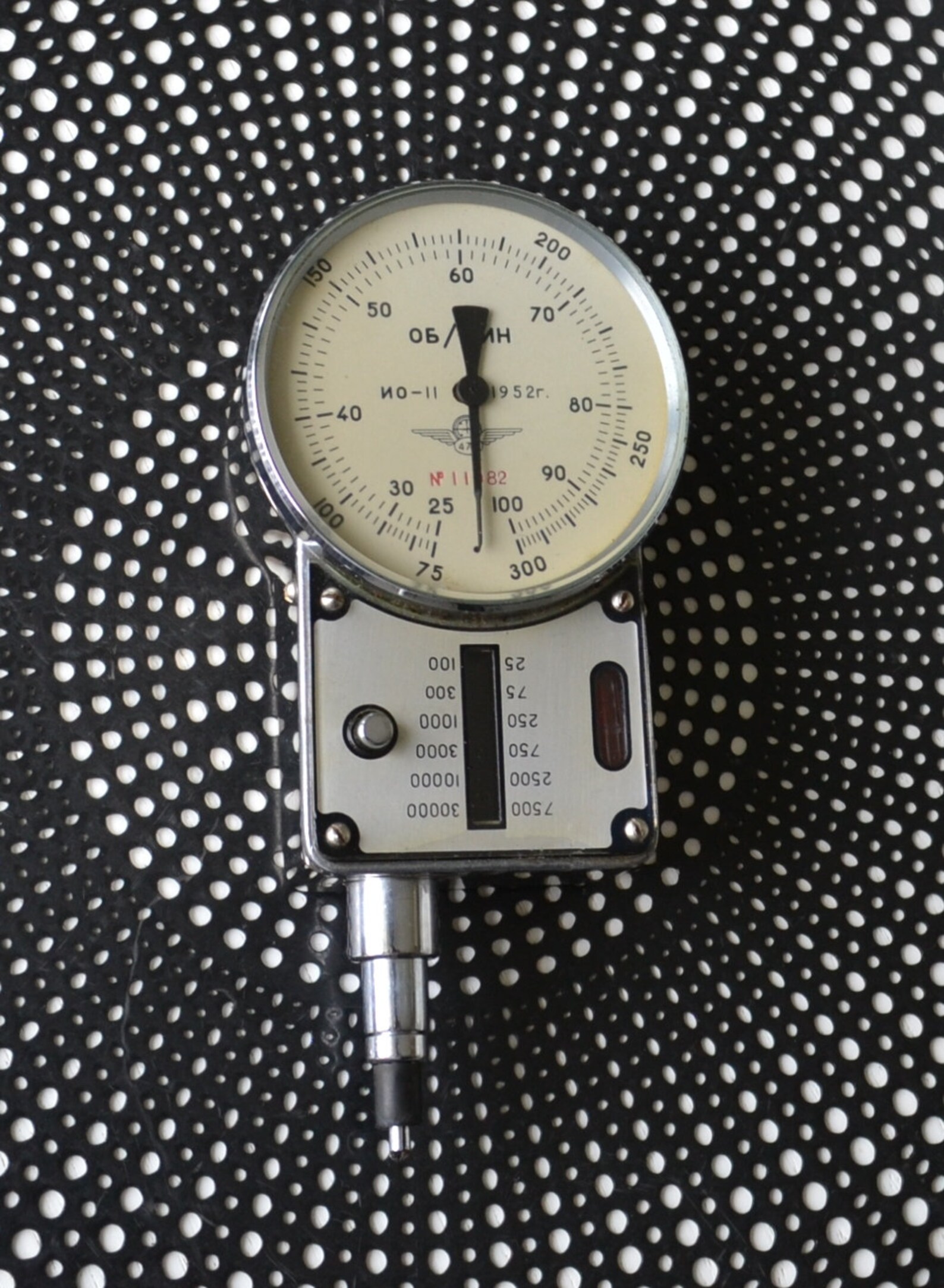 Tachometer manual centrifugal IO11 1952 from the USSR Etsy