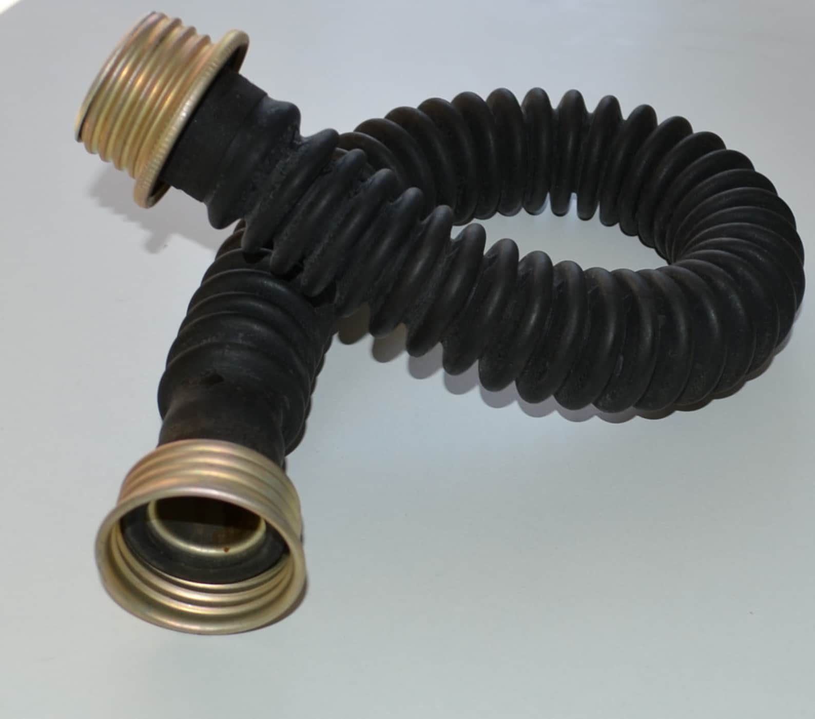 Tuyau Masque à Gaz 0.5m Caoutchouk - Connexion Masque/Filtre