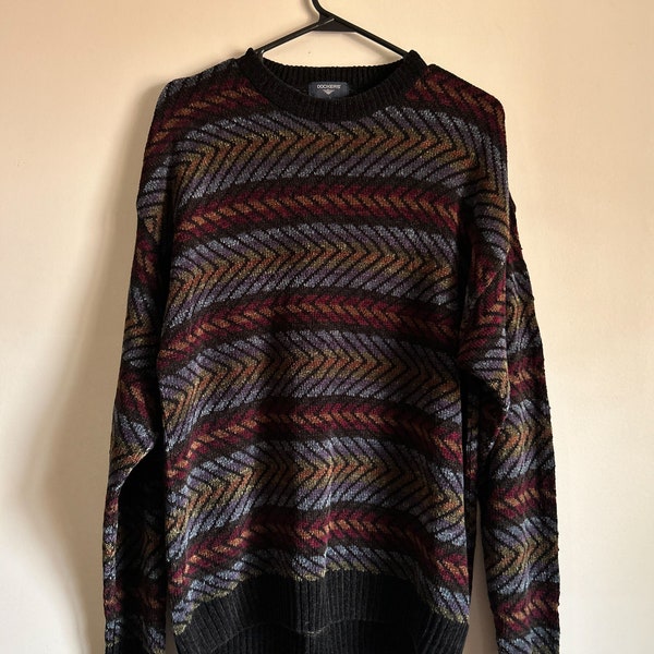 Muted Rainbow Sweater