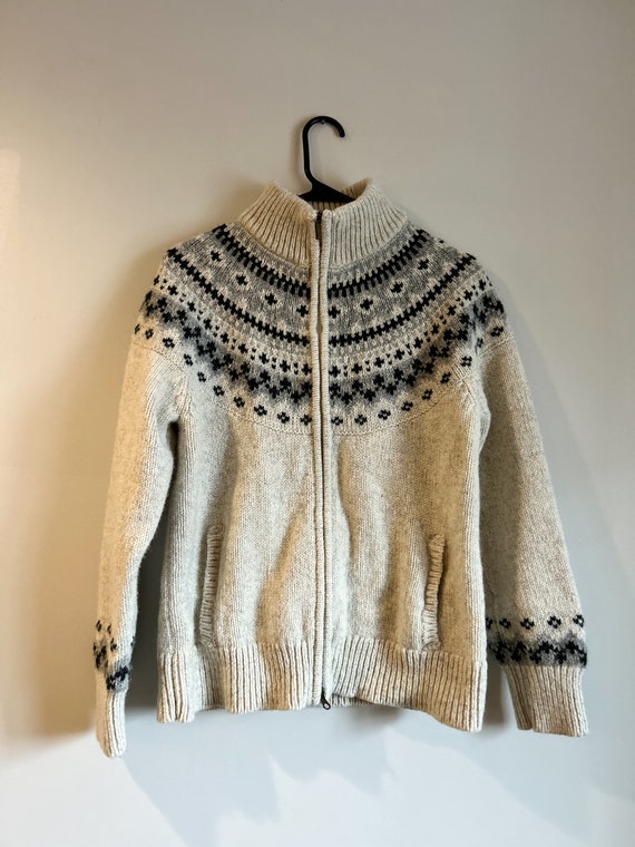 Vintage LL Bean Zip Sweater