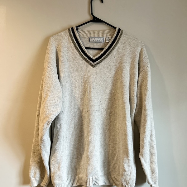 Vintage V Neck Sweater