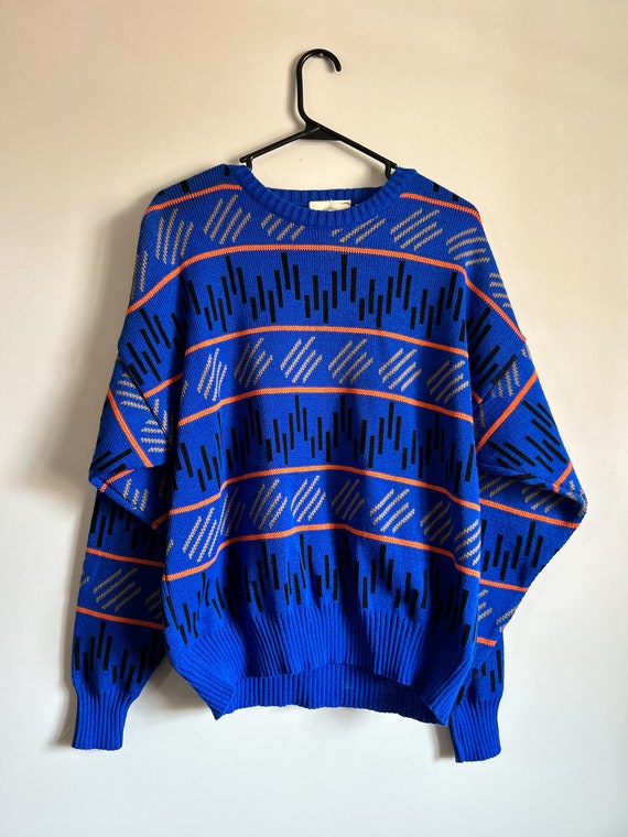 Vintage Abstract Sweater - image 1