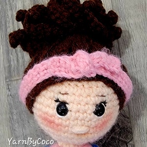 Crochet miss Rachel doll PATTERN image 3