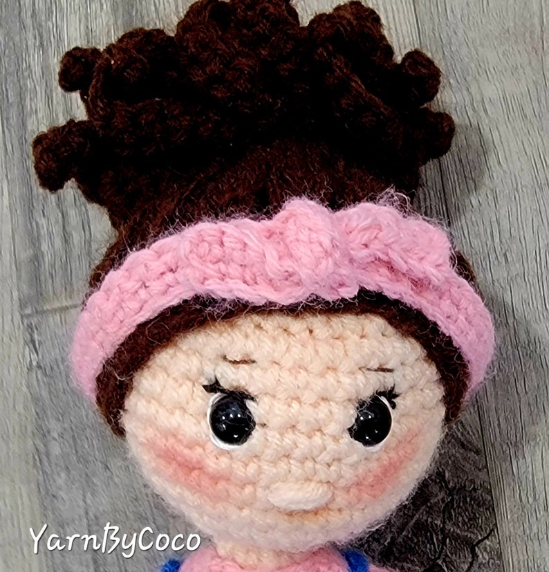 Crochet miss Rachel doll PATTERN image 3