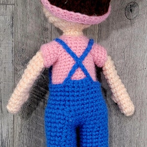 Crochet miss Rachel doll PATTERN image 2