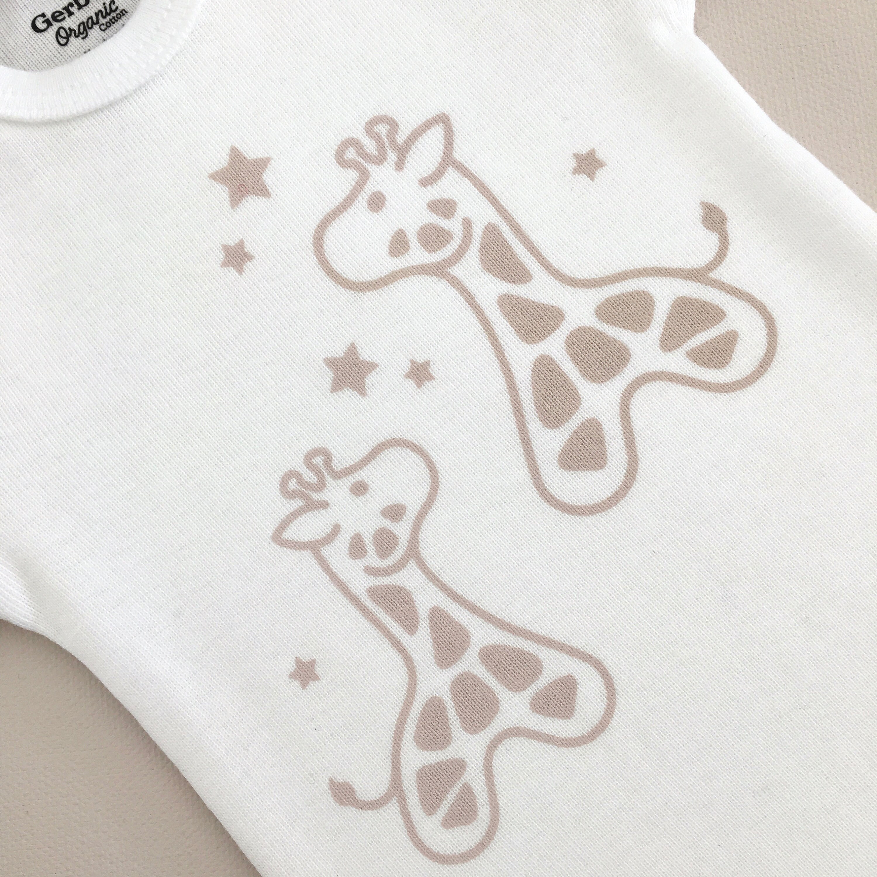 Premium Vector | Cartoon Funny Little Giraffe Sitting Baby Animal For