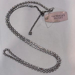 Rhinestone Chain Vintage Belt - Etsy display picture 3