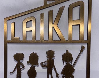 Laika Studios Brass Ornament, Coraline, ParaNorman, Kubo, Boxtrolls, Collectible Art Piece