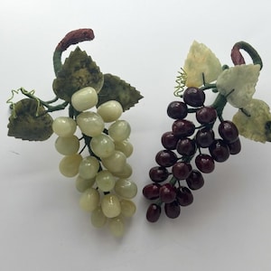 翡翠のブドウの房 - Etsy 日本