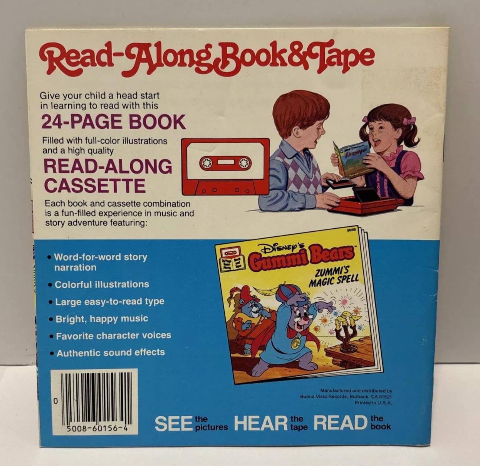 Spell Along Disney's Gummi BEARS- MAGIC SPELL Read-along Book. Book Only - Etsy