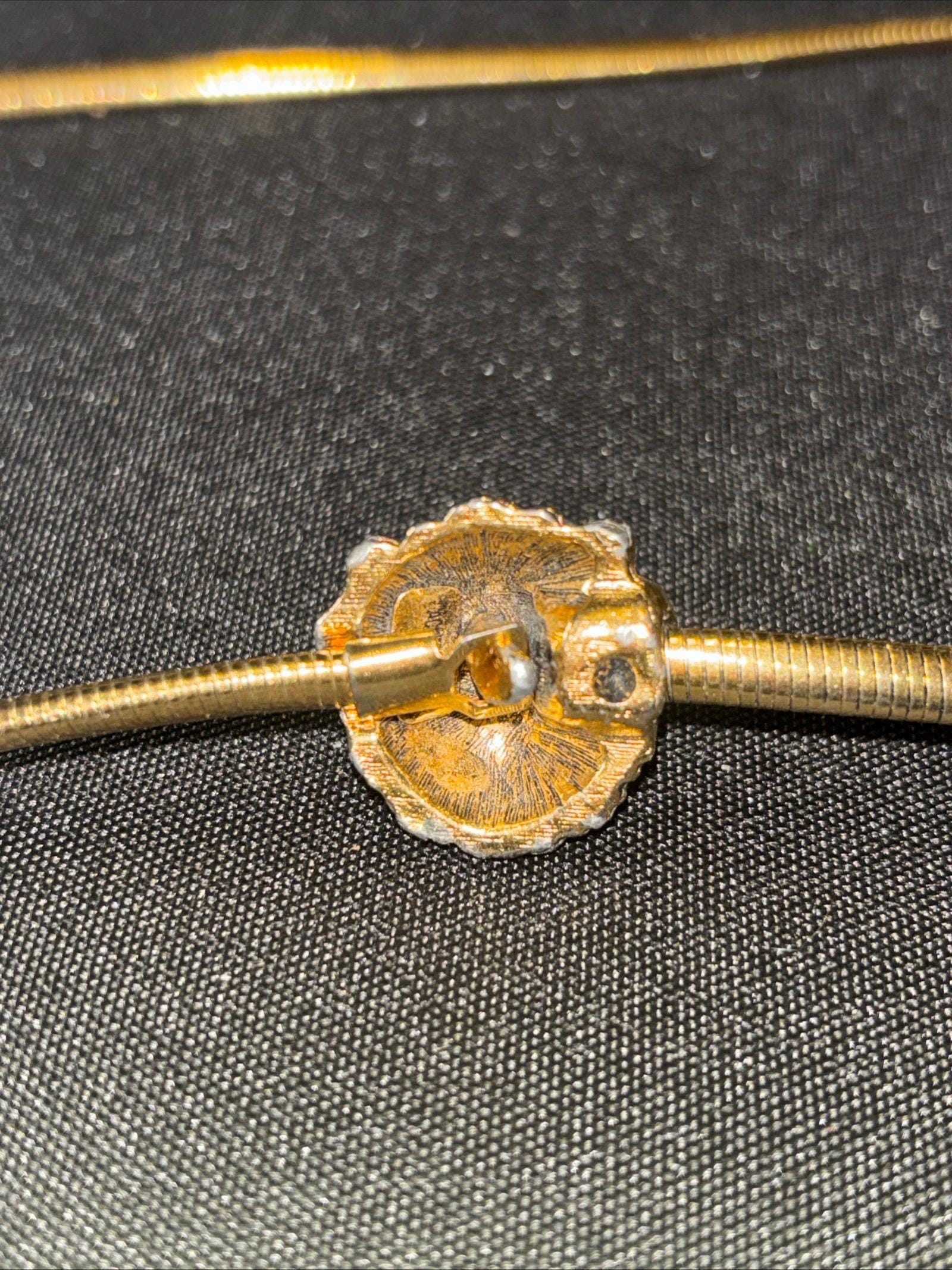 ? Vintage Accessocraft NYC Gold Lion Head Coil Belt Vintage Accessocraft NYC Lion Head Gold Tone Stretch Belt - Etsy main image 4