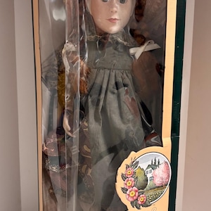 Anne of Green Gables Porcelain Doll - Etsy