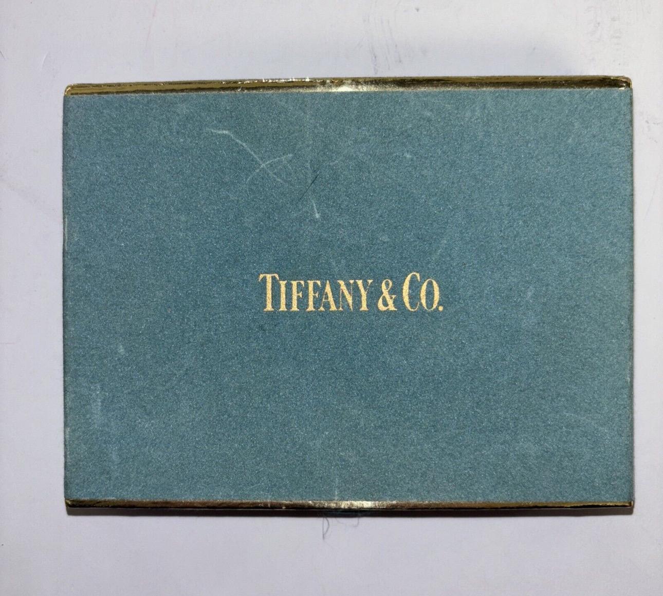 Tiffany & Co. Boxed Playing Cards With 2 Sets (sealed) Cards