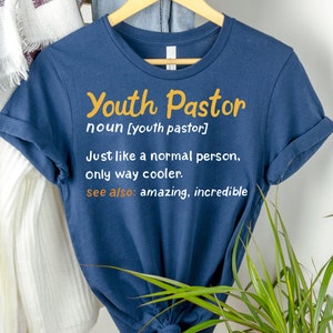 Youth Pastor Shirt | Funny Pastor Gift | Shirt With Sayings | Gift For Him | Preacher Shirt | Minister Shirt | Gift For Him | Funny Shirt