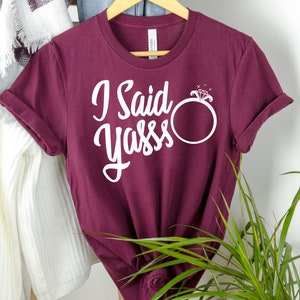 「ヤッス！」婚約記念シャツ：未来のミセスブライダルTシャツ