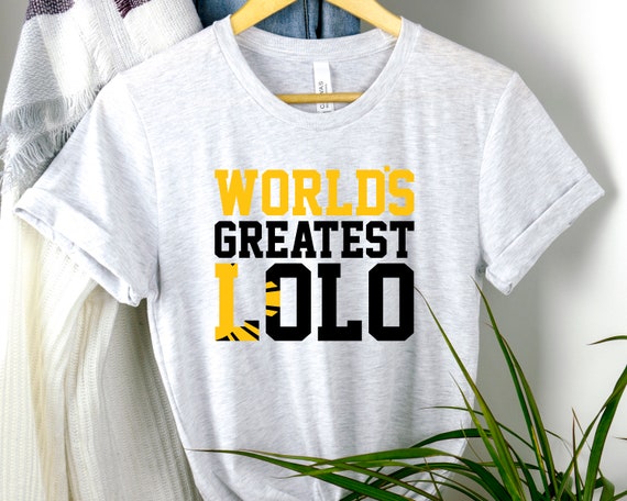 Cool Mens Lolo Funny Meaning Shirt Filipino Grandpa Lolo Gifts Unisex  T-Shirt 