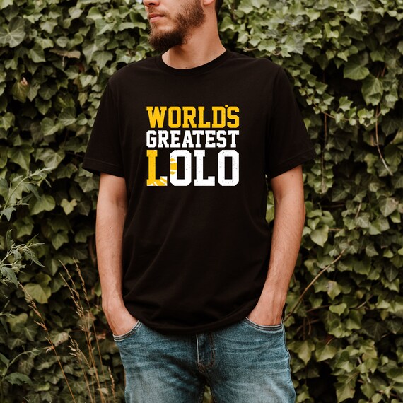 Cool Mens Lolo Funny Meaning Shirt Filipino Grandpa Lolo Gifts Unisex  T-Shirt 