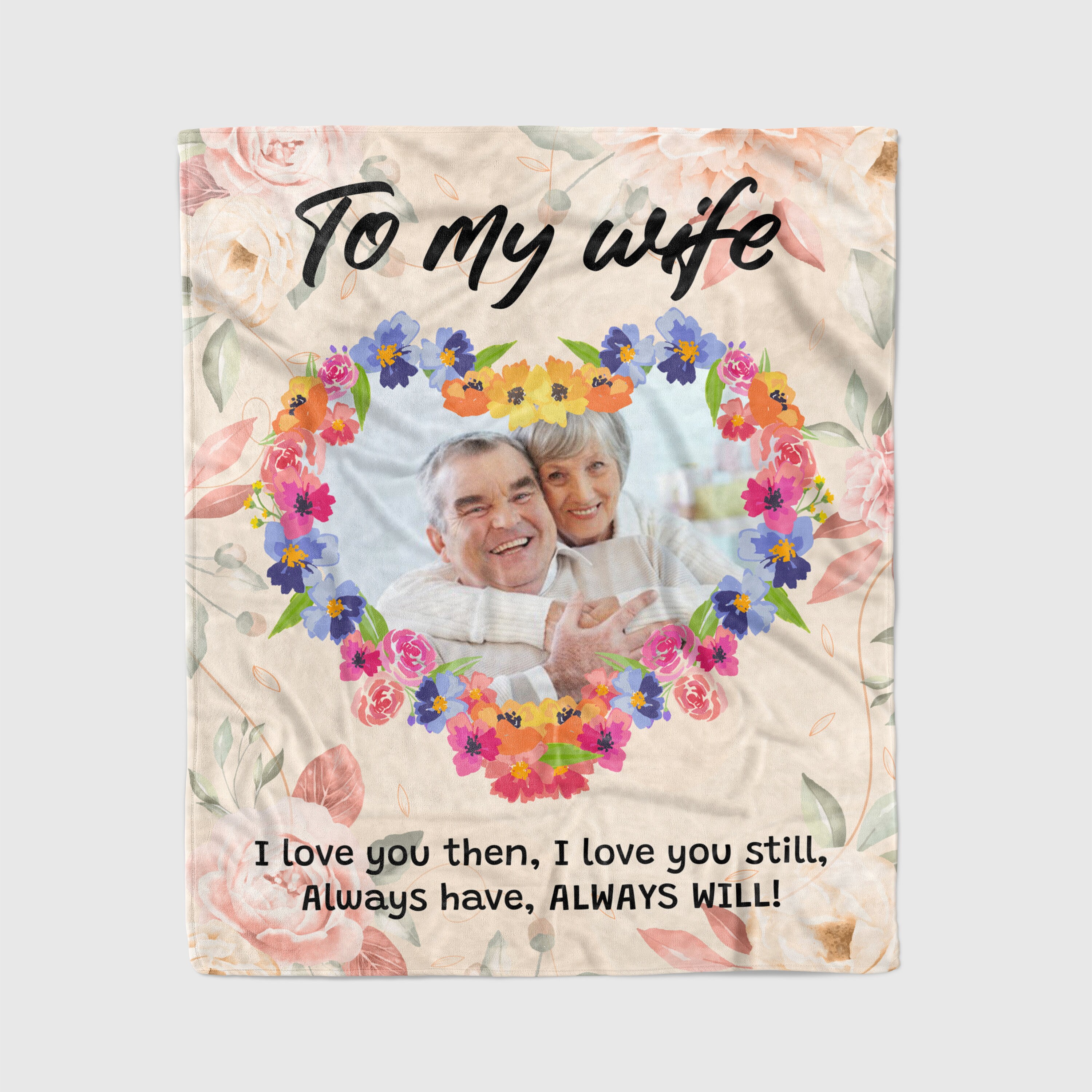 Personalized Picture Blanket Custom Anniversary Gift For Etsy