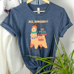 Surgery No Prob llama | Funny Injury Shirt | Knee Surgery Recovery Shirt | Sarcasm Shirt | Inspirational Shirt | Injury Recovery Shirt