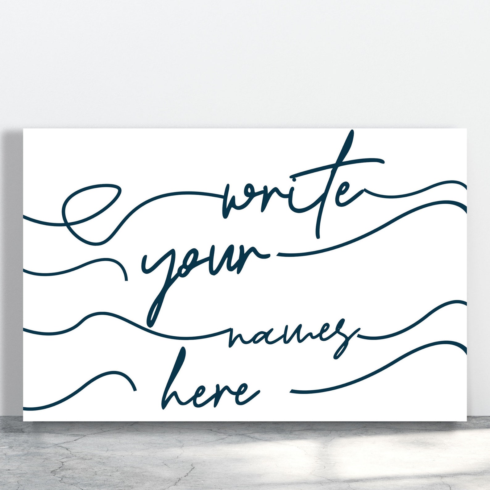 Personalized Name Wall Art Custom Wall Décor Name Wall Art Etsy