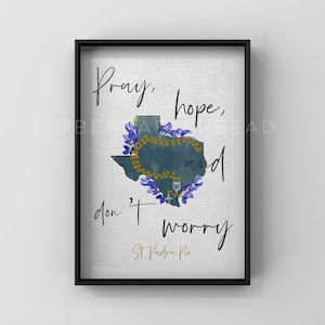Pray, hope, and don't worry I Padre Pio