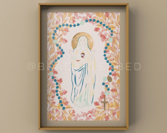 Our Lady of the Rosary - Etsy