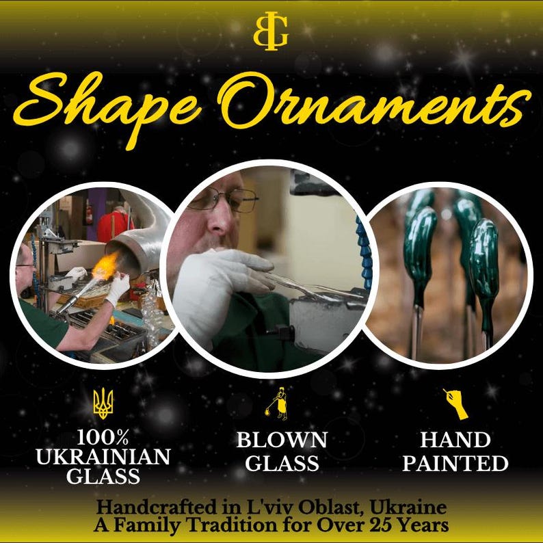 a poster with three different types of glass