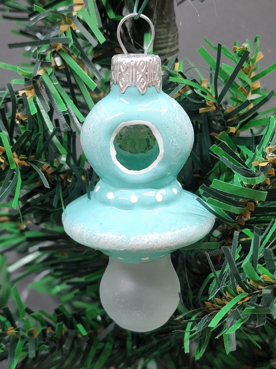 Glass pacifier store ornament